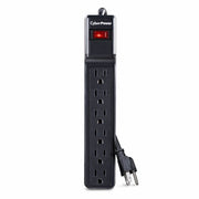 CyberPower CyberPower CSB604 Essential 6-Outlets Surge Suppressor with 900 Joules and 4FT Cord - Plain Brown Boxes - CSB604 - Surge Suppressor/Protector, 125 V AC, 6 x NEMA 5-15R, Essential Surge