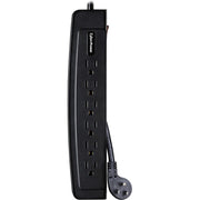 CyberPower CyberPower CSP604T Professional 6-Outlets Surge Suppressor 4FT Cord and TEL - Plain Brown Boxes - CSP604T - Surge Suppressor/Protector, 125 V AC, 6 x NEMA 5-15R, 125 V AC, Professional Surge