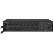 CyberPower CyberPower PDU30MT17AT Metered ATS PDU 120V 30A 2U 17-Outlets (2) L5-30P - PDU30MT17AT - PDU, 120 V AC, 2U, 120 V AC, NEMA L5-30P, Metered ATS PDU