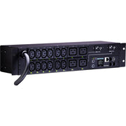 CyberPower CyberPower PDU81008 16-Outlet PDU - PDU81008 - PDU, 230 V AC, 2U, NEMA L6-30P, Switched Metered-by-Outlet PDU