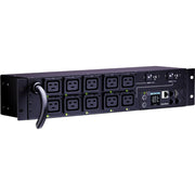 CyberPower CyberPower PDU81009 10-Outlet PDU - PDU81009 - PDU, 230 V AC, 2U, NEMA L6-30P, Switched Metered-by-Outlet PDU