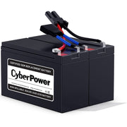 CyberPower CyberPower RB1290X2B UPS Replacement Battery Cartridge for PR750LCD - RB1270X2B - Battery Unit, 12 V DC