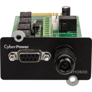 CyberPower CyberPower RELAYIO600 OL Series Management Card, 5-Output 1-Input Contact Closures - RELAYIO600 - Remote Power Management Adapter