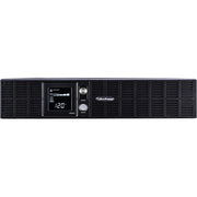 CyberPower CyberPower Smart App Intelligent LCD OR1500LCDRT2U 1500VA UPS LCD RT - OR1500LCDRT2U - Line-interactive UPS, 120 V AC, Rack/Tower, Simulated Sine Wave, 120 V AC, Smart App LCD UPS, 18 Second, 6 Second, 1.50 kVA