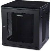 CyberPower CyberPower Swing-out Wall Mount Enclosure - CR12U51001 - Rack Cabinet, Wall Mountable, 12U, Wall Mount Enclosures