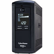 CyberPower CyberPower UPS Systems CP1000AVRLCD Intelligent LCD -  Capacity: 1000 VA / 600 W - CP1000AVRLCD - Line-interactive UPS, 120 V AC, Mini-tower, Simulated Sine Wave, 120 V AC, NEMA 5-15P, Intelligent LCD UPS, 9 Minute, 2 Minute, 1 kVA/600 W