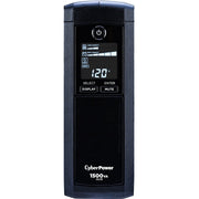 CyberPower CyberPower UPS Systems CP1500AVRLCD Intelligent LCD -  Capacity: 1500 VA / 900 W - CP1500AVRLCD - Line-interactive UPS, 120 V AC, Mini-tower, Simulated Sine Wave, 120 V AC, NEMA 5-15P, Intelligent LCD UPS, 12 Minute, 3 Minute, 1.50 kVA/900 W
