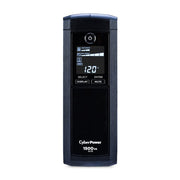 CyberPower CyberPower UPS Systems CP1500AVRLCD Intelligent LCD -  Capacity: 1500 VA / 900 W - CP1500AVRLCD - Line-interactive UPS, 120 V AC, Mini-tower, Simulated Sine Wave, 120 V AC, NEMA 5-15P, Intelligent LCD UPS, 12 Minute, 3 Minute, 1.50 kVA/900 W