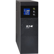 Eaton Eaton 5S UPS - 5S1000LCD - Line-interactive UPS, 110 V AC, Tower, 115 V AC, NEMA 5-15P, 5S, 14 Minute, 3 Minute, 1 kVA/600 W