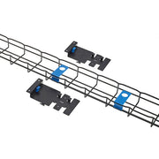 Eaton Eaton Vertical Flextray, 4" x 2" , 48U,with Mounting Hardware; Black - RSCMBFT48U42 - Cable Tray, 48U
