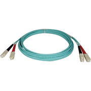 Tripp Lite Tripp Lite 10Gb Aqua Duplex Multimode 50/125 Fiber Patch Cable - N806-10M - Network Cable
