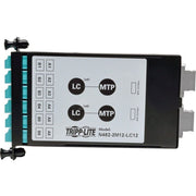 Tripp Lite Tripp Lite 12-Fiber Patch Panel 2 MTP/MPO to 12 LC 10Gb Breakout Cassette - N482-2M12-LC12 - Network Patch Panel