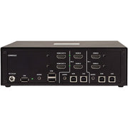 Tripp Lite Tripp Lite 2-Port Dual-Monitor Secure KVM Switch, HDMI - 4K, NIAP PP3.0, Audio, CAC, TAA - B002A-UH2AC2 - KVM Switchbox