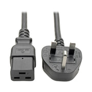 Tripp Lite Tripp Lite 8ft Computer Power Cord UK Cable C19 to BS-1363 Plug 13A 8' - P052-008 - Standard Power Cord