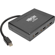 Tripp Lite Tripp Lite B155-003-HD-V2 3-Port Mini DisplayPort 1.2 to HDMI MST Hub - B155-003-HD-V2 - Signal Splitter, 5 V DC