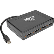 Tripp Lite Tripp Lite B155-004-HD-V2 4-Port Mini DisplayPort 1.2 to HDMI MST Hub - B155-004-HD-V2 - Signal Splitter, 5 V DC