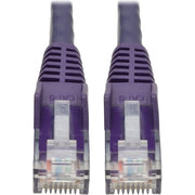 Tripp Lite Tripp Lite Cat6 Gigabit Snagless Molded UTP Patch Cable (RJ45 M/M), Purple, 2 ft - N201-002-PU - Network Cable
