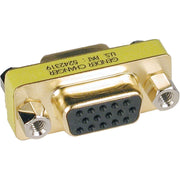 Tripp Lite Tripp Lite Compact / Slimline Gold VGA Video Coupler Gender Changer HD15 F/F - P160-000 - Video Adapter