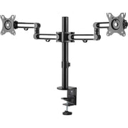 Tripp Lite Tripp Lite DDR1327SDFC-1 Clamp Mount for Monitor, Flat Panel Display, HDTV - Black - DDR1327SDFC-1 - Clamp Mount