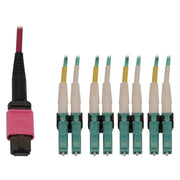Tripp Lite Tripp Lite N845X-01M-8L-MG Fiber Optic Duplex Trunk Network Cable - N845X-01M-8L-MG - Network Cable