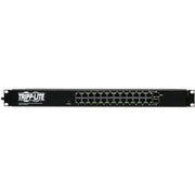 Tripp Lite Tripp Lite PDU Ethernet Switch 1U Combo with 24 Unmanaged Gigabit Ports and 2 SFP Ports - NSU-G24C2 - PDU, 120 V AC, 1U, NEMA 5-15P