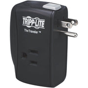 Tripp Lite Tripp Lite ProtectIT 2 Outlets 120V Surge Suppressor - TRAVELER - Surge Suppressor/Protector, 120 V AC, 2 x NEMA 5-15R, 120 V AC