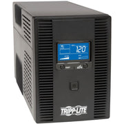 Tripp Lite Tripp Lite SMART1500LCDT UPS - SMART1500LCDT - Line-interactive UPS, 120 V AC, Tower, Pulse-width Modulated Sine Wave, 120 V AC, NEMA 5-15P, SmartPro, 10 Minute, 2.30 Minute, 1.50 kVA/900 W