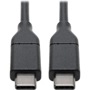 Tripp Lite Tripp Lite USB 2.0 Hi-Speed Cable with 5A Rating, USB-C to USB-C (M/M), 3 ft. - U040-003-C-5A - Data Transfer Cable
