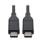 Tripp Lite Tripp Lite USB 2.0 Hi-Speed Cable with 5A Rating, USB-C to USB-C (M/M), 3 ft. - U040-003-C-5A - Data Transfer Cable