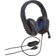 Tripp Lite Tripp Lite USB Gaming Headset with Built-In Microphone, Audio Control and LEDs - AHS-002-LED - Gaming Headset, Ear-cup