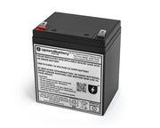 UPSANDBATTERY 12 Voltage 5.5 Amps Sealed Lead Acid High-Rate Series Battery,12V 5.5Ah - High Performance Quality - UPSANDBATTERY™