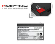 UPSANDBATTERY APC UPS Model SMT1000I Compatible Replacement Battery Backup Set