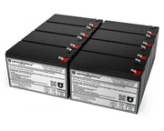 UPSANDBATTERY APC UPS Model SU2200R3BX120 Compatible Replacement Battery Backup Set