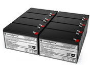 UPSANDBATTERY APC UPS Model SU2200RM3U Compatible Replacement Battery Backup Set