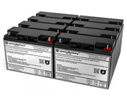 UPSANDBATTERY APC UPS Model SUA5000RMT5U Compatible Replacement Battery Backup Set