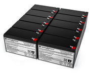 UPSANDBATTERY CyberPower Replacement Battery Catridge RB1270X10 Compatible Battery Backup Set - UPSANDBATTERY™