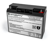 UPSANDBATTERY Eaton UPS Model Powerware 153302033 Compatible Replacement Battery Backup Set