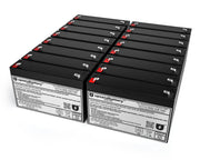 UPSANDBATTERY Eaton UPS Model Powerware NetUPS SE 3000RM Compatible Replacement Battery Backup Set