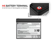 UPSANDBATTERY Eaton UPS Model PWHR12280w Compatible Replacement Battery Backup Set
