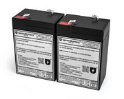 UPSANDBATTERY Tripp Lite UPS Model INTERNET 325 Compatible Replacement Battery Backup Set