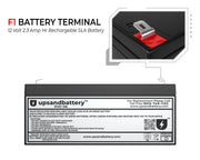 UPSANDBATTERY Tripp Lite UPS Model Internet Office 280 Compatible Replacement Battery Backup Set